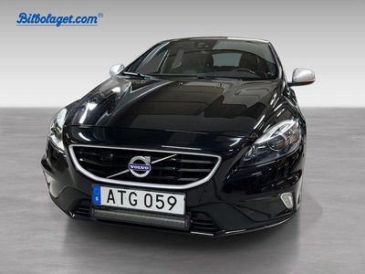Begagnad Volvo V40 R-Design 248 HK (182 kW) 2016 Svart Halvkombi