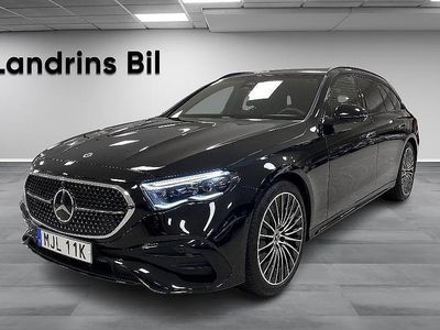 Svart Begagnad 2025 Mercedes E220 AMG Kombi | 689 000 kr
