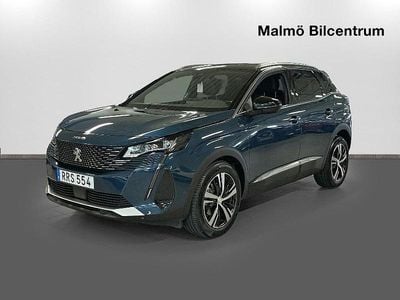 Blå Begagnad 2022 Peugeot 3008 GT SUV | 274 900 kr (Lite dyr)