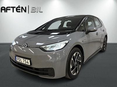 Begagnad VW ID.3 Pro Performance 150 kW (204 HK) 2020 Grå Halvkombi