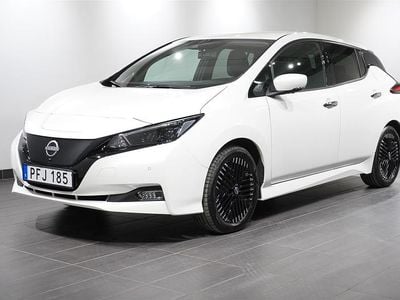 Vit Begagnad 2023 Nissan Leaf Tekna Halvkombi | 238 800 kr (Bra pris)