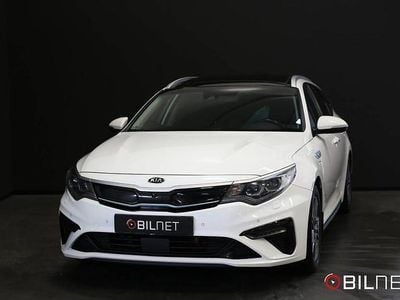 Begagnad Kia Optima 205 HK (150 kW) 2019 Vit Kombi