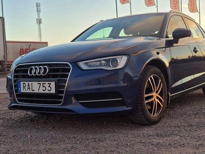 Blå metallic Begagnad 2016 Audi A3 Sportback Halvkombi | 135 000 kr (Marknadspris)