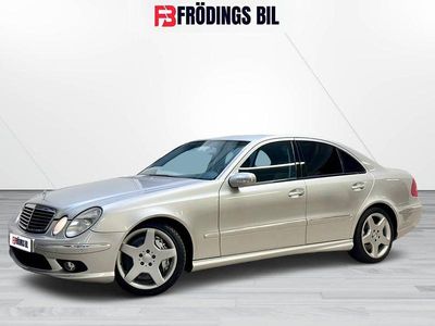 Silver Begagnad 2003 Mercedes E55 AMG Avantgarde Sedan | 259 900 kr