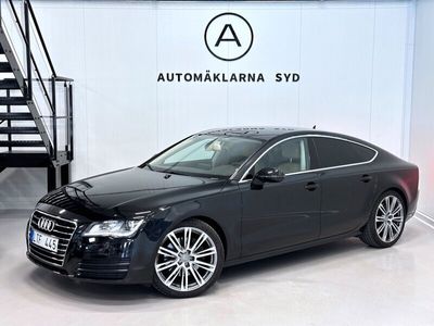 begagnad Audi A7 Sportback 3.0TDI V6 Quattro Sport Bose Sensorer Navi