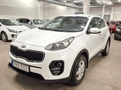 Begagnad Kia Sportage Advance 132 HK (97 kW) 2017 Vit SUV
