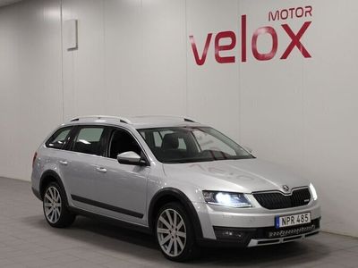 begagnad Skoda Octavia Scout 2.0 TDI 4x4 Drag 2015, Kombi