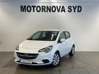 Begagnad Opel Corsa Enjoy 90 HK (66 kW) 2017 Vit Halvkombi