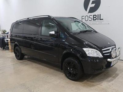 Svart Begagnad 2012 Mercedes Viano Minibuss | 149 900 kr (Marknadspris)