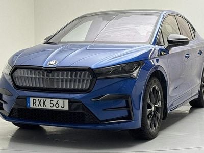 Blå Begagnad 2022 Skoda Enyaq iV RS SUV | 350 000 kr (Marknadspris)