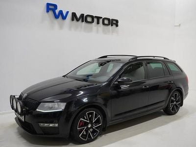 Svart Begagnad 2014 Skoda Octavia RS Kombi | 89 900 kr (Bra pris)