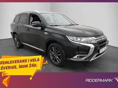 Svart Begagnad 2019 Mitsubishi Outlander SUV | 219 800 kr (Marknadspris)