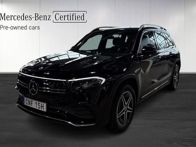 Svart Begagnad 2022 Mercedes EQB300 AMG SUV | 389 900 kr (Dyr)