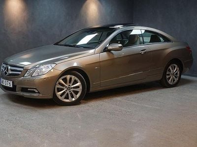 Begagnad Mercedes E350 292 HK (214 kW) 2009 Ljusgul Sportkupé