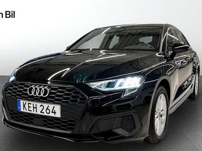 Brilliantsvart Begagnad 2023 Audi A3 Proline Sedan | 229 000 kr (Bra pris)