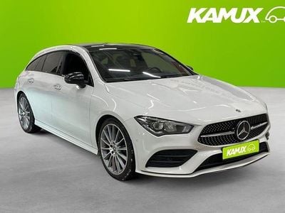 Begagnad Mercedes CLA200 Shooting Brake AMG 163 HK (119 kW) 2021 Vit Kombi
