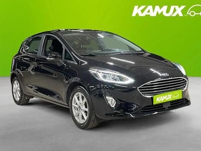 Svart Begagnad 2020 Ford Fiesta Halvkombi | 174 900 kr (Marknadspris)