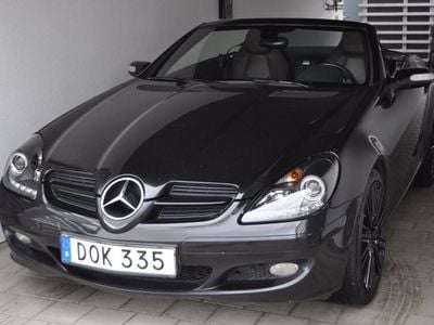 Svart Begagnad 2004 Mercedes SLK200 Cab | 85 000 kr (Lite dyr)