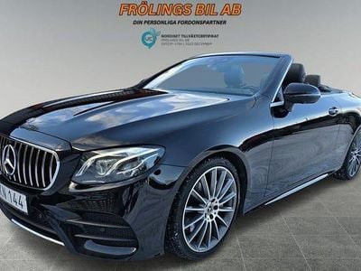 Begagnad Mercedes E300 AMG line 245 HK (180 kW) 2017 Svart Cab