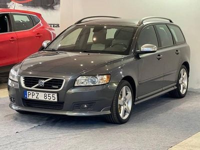 Grå Begagnad 2008 Volvo V50 R-Design Kombi | 99 900 kr (Dyr)