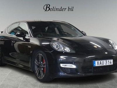 Begagnad Porsche Panamera Turbo 500 HK (367 kW) 2012 Svart Sedan