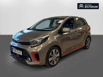 Begagnad Kia Picanto GT-Line 101 HK (74 kW) 2018 Grå Halvkombi