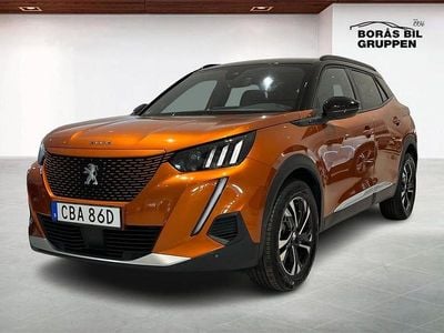 Begagnad Peugeot e-2008 GT 100 kW (137 HK) 2022 Orange SUV