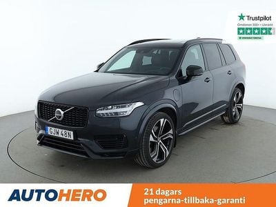 Grå Begagnad 2021 Volvo XC90 R-Design SUV | 579 000 kr (Marknadspris)