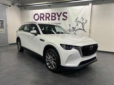Artic white Ny 2025 Mazda CX-80 Exclusive-Line SUV | 539 500 kr