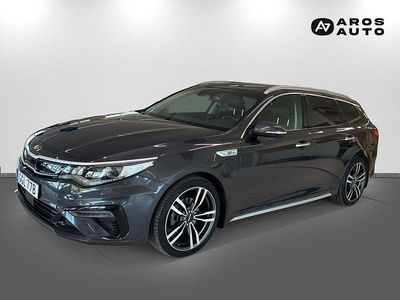 Grå Begagnad 2019 Kia Optima Plus Kombi | 209 000 kr (Dyr)