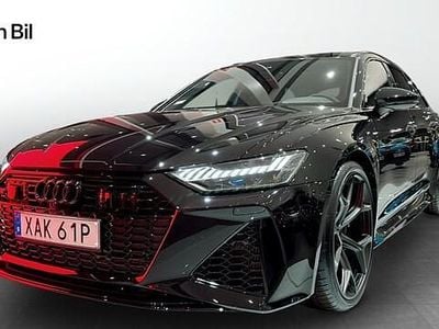 Mytsvart metallic Ny 2025 Audi RS6 Performance Kombi | 1 449 000 kr (Marknadspris)