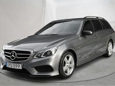 Grå Begagnad 2016 Mercedes E220 AMG line Kombi | 190 000 kr (Bra pris)