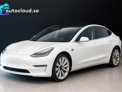 Vit Begagnad 2019 Tesla Model 3 Standard Range Plus Sedan | 239 800 kr (Dyr)
