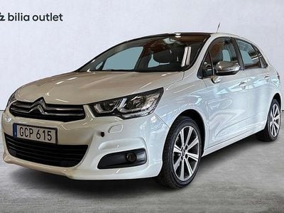 Vit Begagnad 2015 Citroën C4 PureTech Halvkombi | 89 900 kr (Marknadspris)