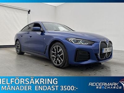 Begagnad BMW i4 M Sport 250 kW (340 HK) 2023 Blå Sedan