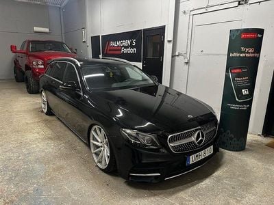 Svart Begagnad 2018 Mercedes E220 Avantgarde Kombi | 195 500 kr (Marknadspris)