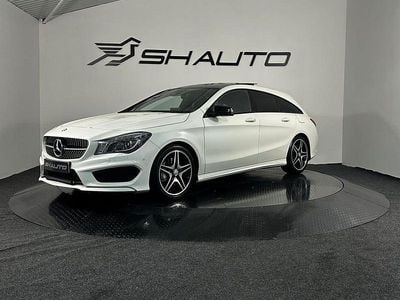 Begagnad Mercedes CLA250 Shooting Brake AMG 211 HK (155 kW) 2016 Vit Kombi