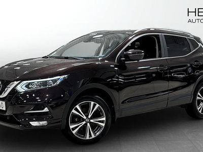 Svart Begagnad 2018 Nissan Qashqai Tekna SUV | 149 900 kr (Marknadspris)