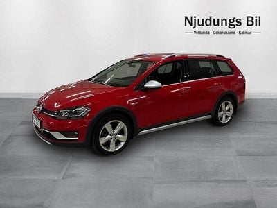 Röd Begagnad 2017 VW Golf Alltrack Kombi | 199 900 kr (Lite dyr)