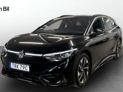 Svart Begagnad 2025 VW ID.7 Pro Kombi | 579 900 kr (Lite dyr)