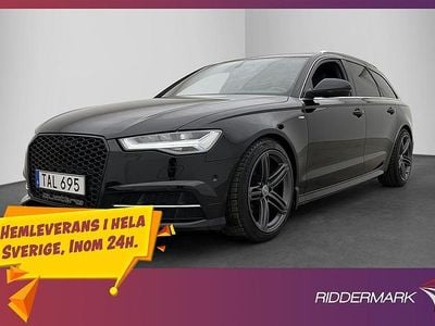 Svart Begagnad 2017 Audi A6 S-Line Kombi | 229 800 kr (Lite dyr)