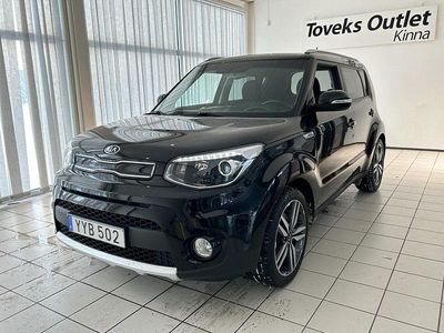 Svart Begagnad 2018 Kia Soul SUV | 149 900 kr (Marknadspris)