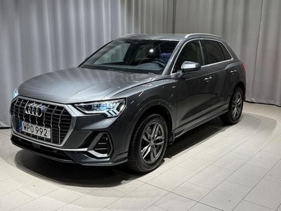 Daytonagrå pärleffekt Begagnad 2021 Audi Q3 S-Line SUV | 369 000 kr (Marknadspris)