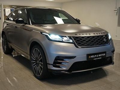 Begagnad Land Rover Range Rover Velar First Edition 300 HK (220 kW) 2017 Grå SUV