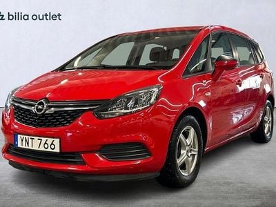 Begagnad Opel Zafira 150 HK (110 kW) 2017 Röd Minibuss