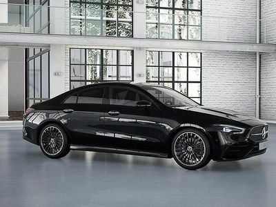 Ny Mercedes CLA200 Advanced Plus 2025 Svart Sedan