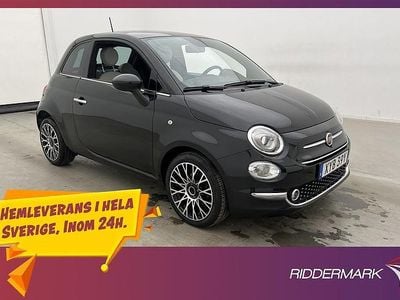 Begagnad Fiat 500 2021 Svart Halvkombi