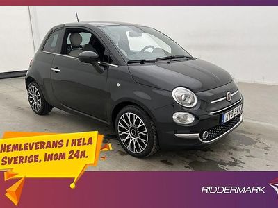 Svart Begagnad 2021 Fiat 500 Halvkombi | 134 800 kr
