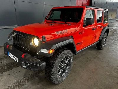 Begagnad Jeep Wrangler Unlimited 290 HK (213 kW) 2020 Orange SUV