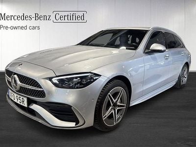 Begagnad Mercedes C300 204 HK (150 kW) 2022 Silver Kombi